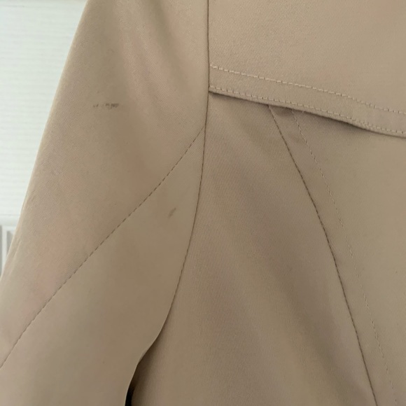 Cotton Candy trench coat beige cream small button - Picture 7 of 8